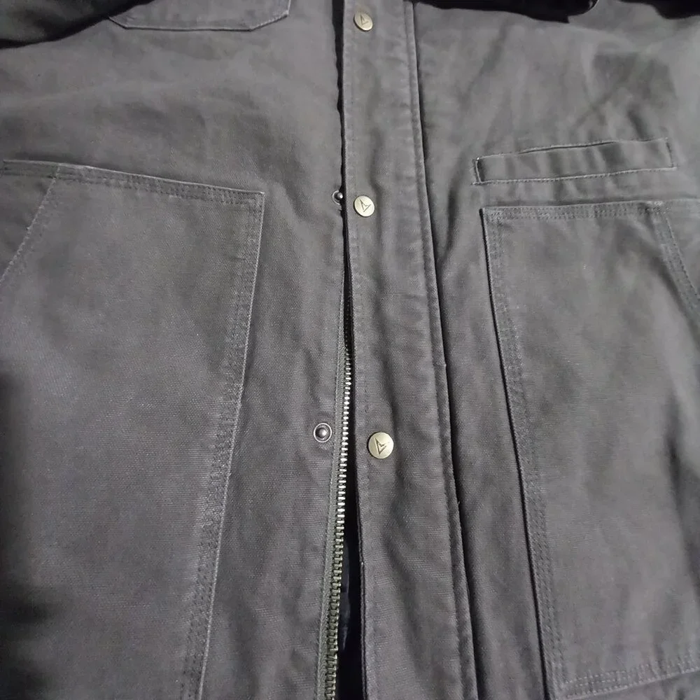 CANVAS CONCEALED CARRY JACKET - Moss | 2XL - Picture 7 of 11